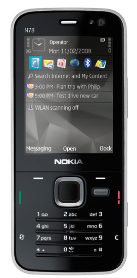 Nokia n78 pantalla Nokia n78 pantalla