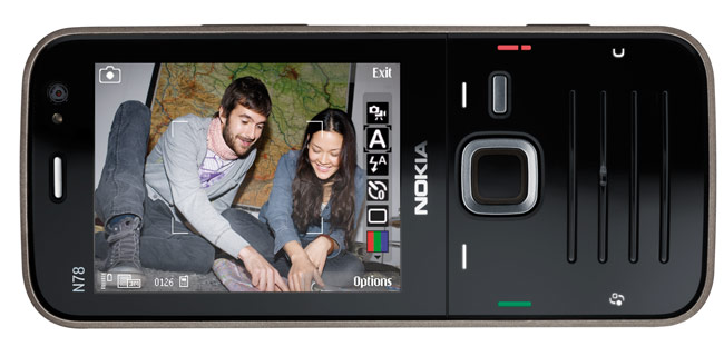 Nokia N78 camara Nokia N78 camara