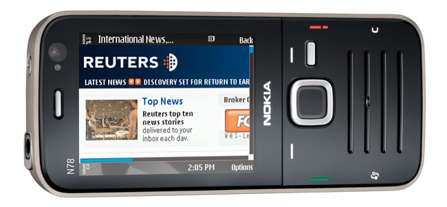 Nokia N78 web Nokia N78 web