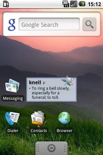 Widgets en android 1.5