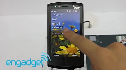 Acer F1 con Windows Mobile 6.5 podria salir en Septiembre