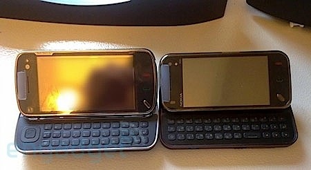 Nokia N97 vs Nokia N97 mini lado a lado