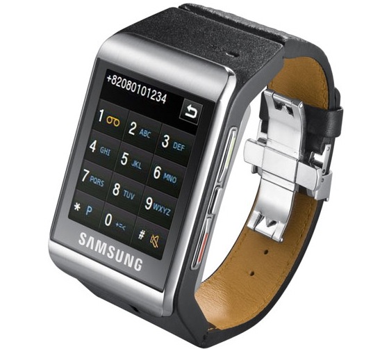 Samsung S9110 teléfono reloj otra vista