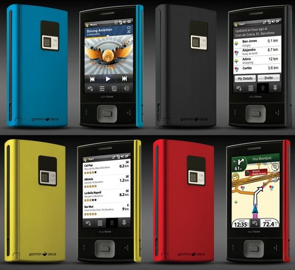 Garmin-Asus nuvifone M20 se lanza en Taiwan