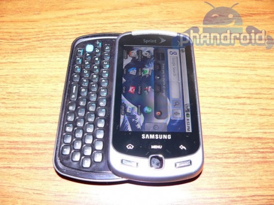Samsung InstinctQ con Android abierto