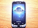 Samsung InstinctQ con Android frente