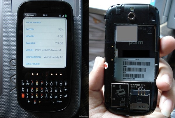 Palm Pixi GSM furtivo en Vietnam