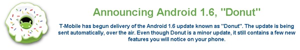 Android 1.6 en T-Mobile