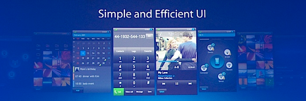 Samsung bada interfaz de usuario