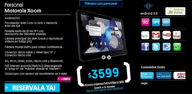 personal motorola xoom personal motorola xoom