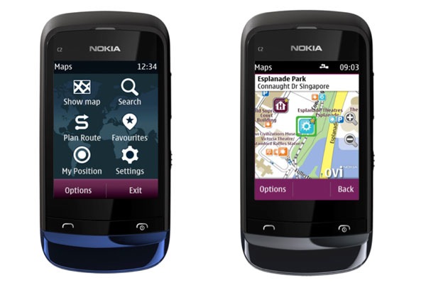 Nokia Maps ahora en los celulares C2 con S40