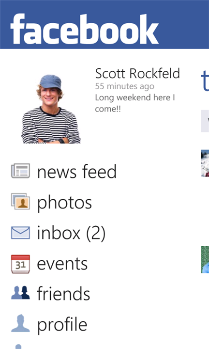 Facebook Windows Phone Mango Facebook Windows Phone Mango