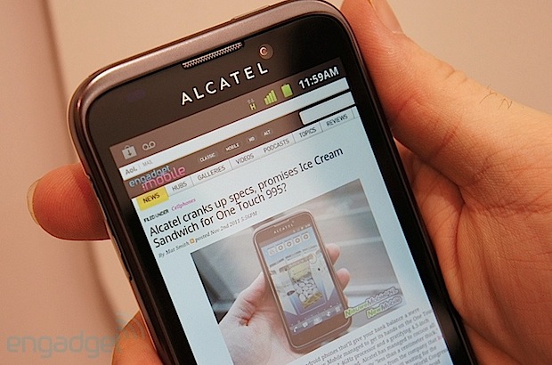 Alcatel ot-995 android Alcatel ot-995 android