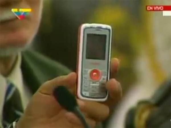 El Vergatario venezolano aparece en público