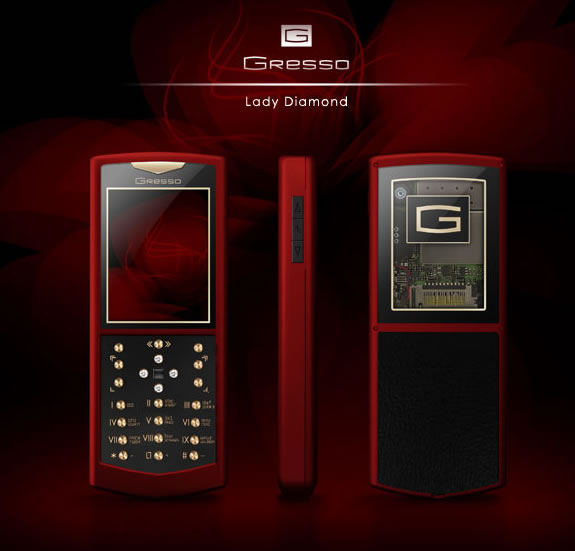 Greeso Lady Diamond un celular de lujo