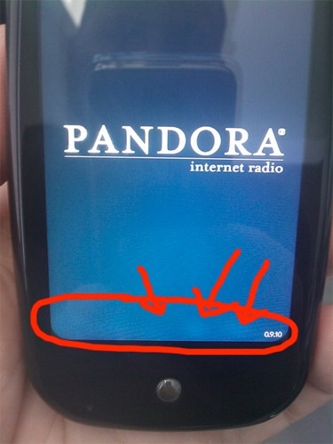 Palm Pre errores de pantalla