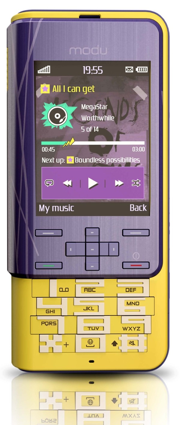 Modu 2 tendrá touchscreen y HSDPA