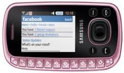 Samsung B3310 landscape