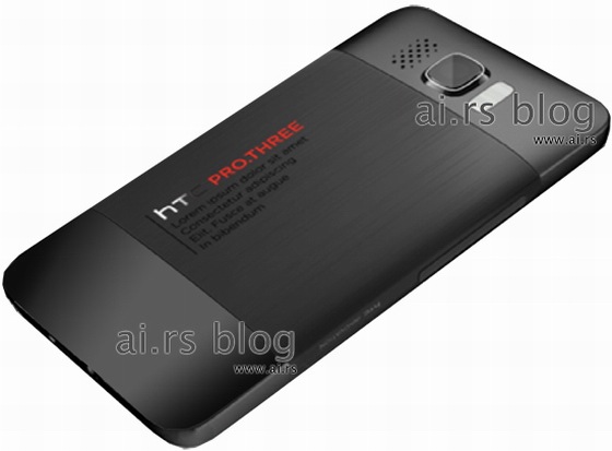 HTC Leo con WM 6.5 y procesador snapdragon parte posterior
