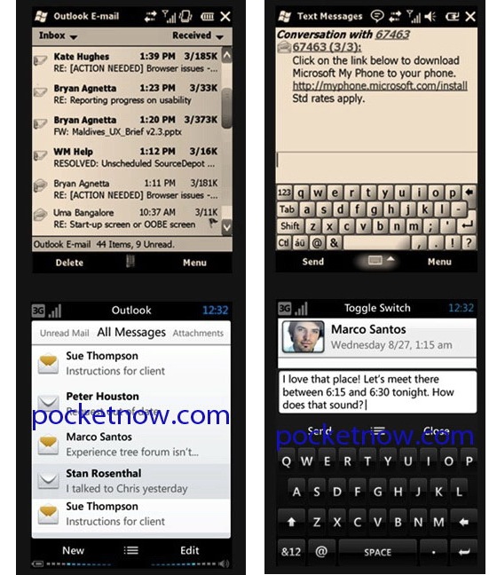 Windows Mobile 7 preview
