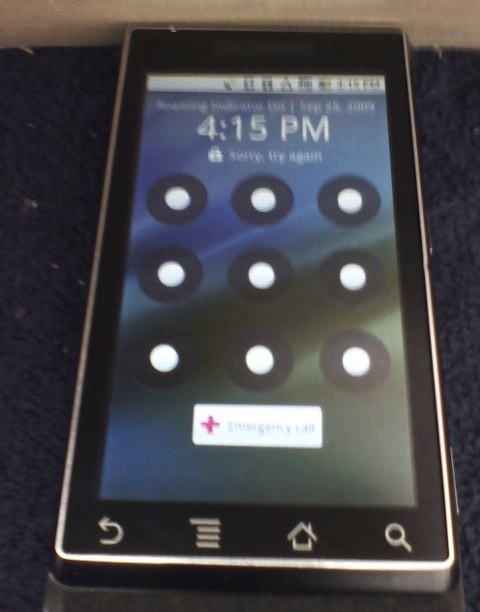 Motorola Droid será el nombre final?