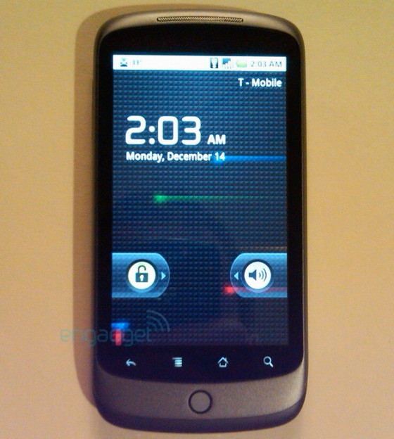 Googlephone Nexus one Android en fotos