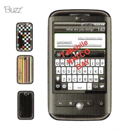 HTC Buzz filtrado