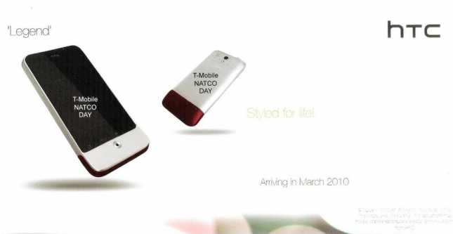 HTC Legend Filtrado