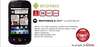 Motorola DEXT con claro Argentina
