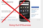 Google cierra store online nexus one