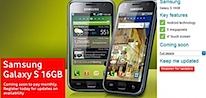 samsung galaxy s vodafone pronto