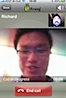 fring iphone video llamadas