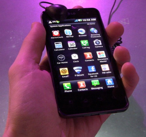 LG Optimus 2X para reservar por 600 euros