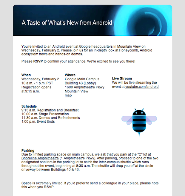 Google Android Honeycomb Google Android Honeycomb