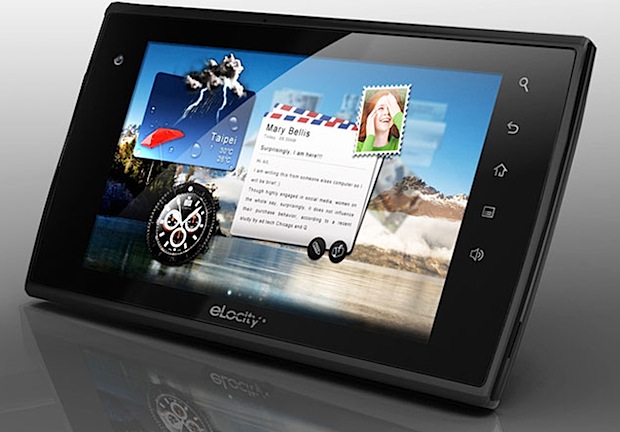eLocity presenta tablets con Android 3.0 y confirma versión de Honeycomb