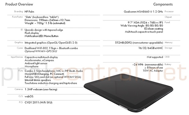 hp topaz caracteristicas