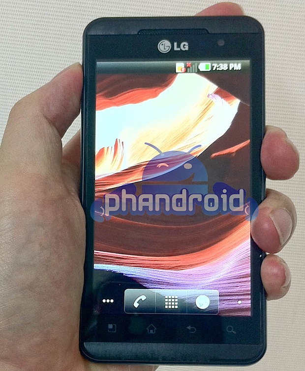 LG Optimus 3D aparece en foto