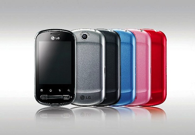 lg optimus me colores