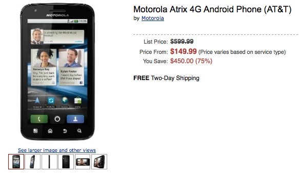 moto atrix 4g amazon moto atrix 4g amazon
