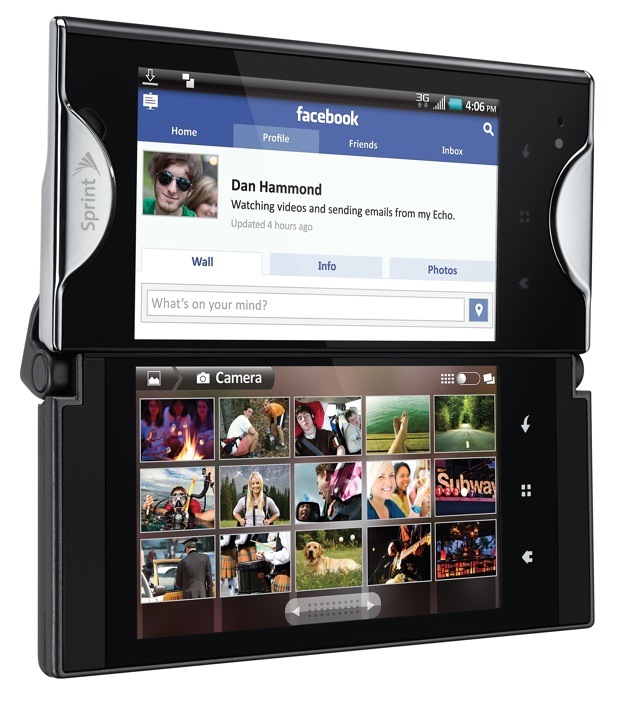 Kyocera Echo, un smartphone Android con doble pantalla táctil