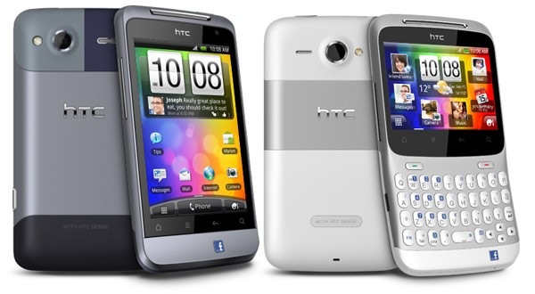 HTC anuncia al HTC ChaCha y HTC Salsa con botones Facebook dedicados