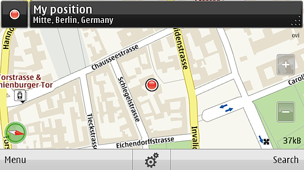 Ovi Maps actualizado con check-ins para Foursquare