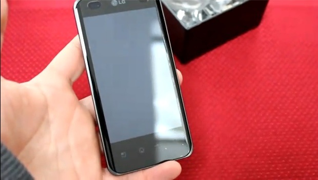 unboxing lg optimus 2x