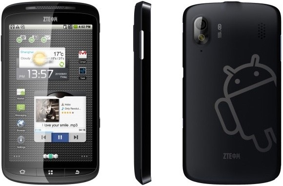 ZTE Skate con Android Gingerbread y pantalla 4.3”