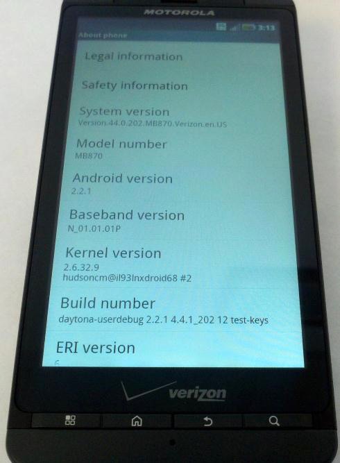 Motorola Droid X 2 Motorola Droid X 2