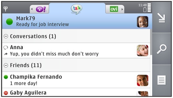 Nokia Chat 2.5 Gtalk Nokia Chat 2.5 Gtalk