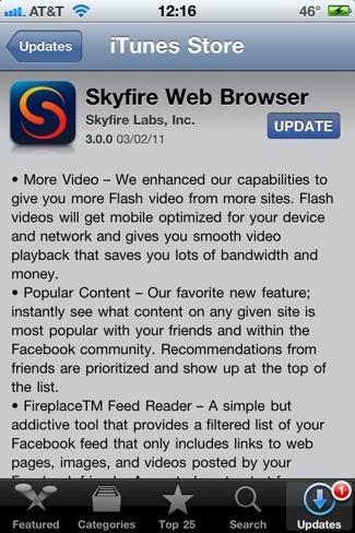 Skyfire 3.0 iphone Skyfire 3.0 iphone
