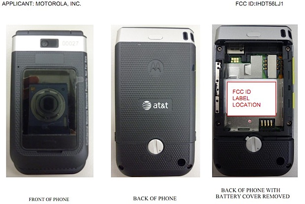 Misterioso Motorola con formato flip para AT&T aparece en FCC