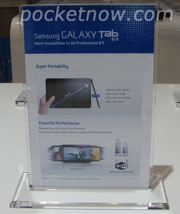 galaxy tab 8.9