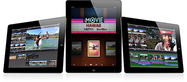 Apple anuncia iMovie, FaceTime y GarageBand para iPad 2